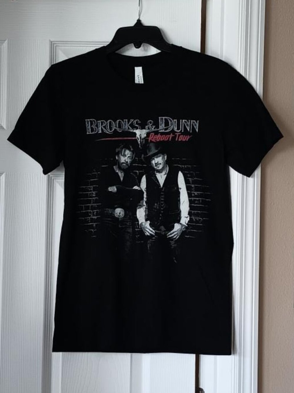 BROOKS & DUNN T Shirt Black Size Small